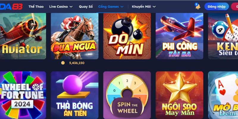 Những tính năng nổi bật tại sảnh game nhà cái Da88